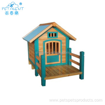 Colorful pet wooden house & Accessories Wood Dog Bed Cat Bed Pet Bed